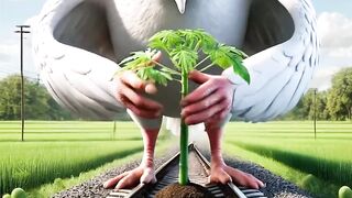 একটি সাদা কবুতর রেললাইনের পাশে একটি