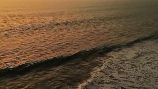 🌅 Golden Sunset Over the Ocean | Relaxing Sea View Short