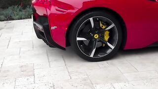 Taking the Ferrari out of the garage