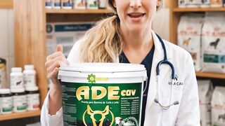 ADECAV 1kg Premix Vitaminas B12 e A-D-E - Suplemento para Equinos, Bovinos, Suínos, Caprinos e Aves.