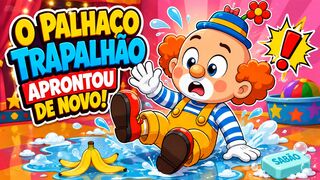 O Dia MAIS MALUCO do Palhaço Trapalhão! — Música Infantil Engraçada