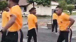 Very-very funny dance