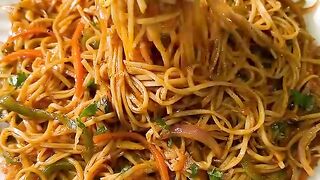 Different style chowmein cooking at home