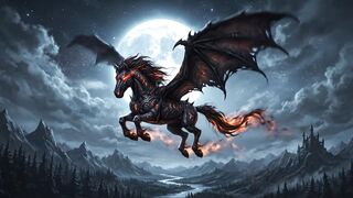 Winged horse