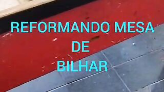 Reforma de mesas de bilhar