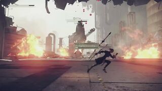 NieR Automata (PS5 Pro) 4K 60FPS HDR Gameplay - (Full Game) (A&B Ending)_04.mp4