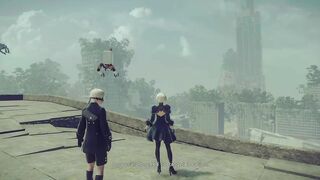NieR Automata (PS5 Pro) 4K 60FPS HDR Gameplay - (Full Game) (A&B Ending)_18.mp4