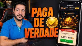 APP DE MINERAÇÃO BITCOIN NO CELULAR PAGA DE VERDADE? (ANÁLISE DO BITCOIN MINER)