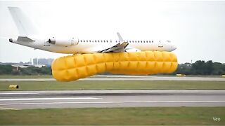 The most futuristic aircraft emergency landing systems ever imagined.