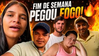 Final de semana pegou fogo!