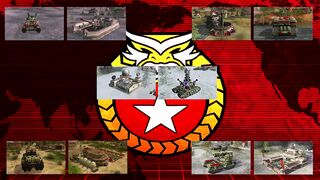 China All Super Units and Super Weapons Showcase (CONTRA INVASION MOD) C&C Generals Zero Hour