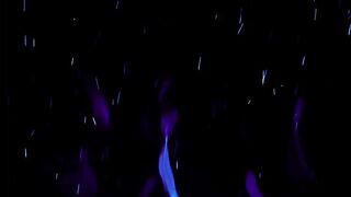 Blue flame background layout
