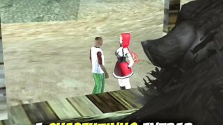 CJ Lobão estava querendo pegar a bebida da chapeuzinho vermelho
