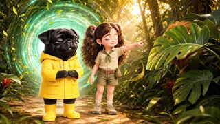 ANIMAIS SELVAGENS: Vamos Imitar? 🦁🐘 | Música Infantil com a Matilda