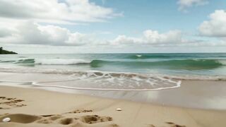 Beautiful Melancholic Tropical Music 🌊 Sad Piano & Ocean Waves for Relaxation, Sleep & Healing
