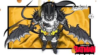 Evolution - Animated Absolute Batman in Top-Down Perspective