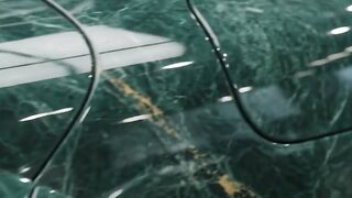 I Carved a MERCEDES BENZ out of Pure Marble-Most Satisfying ASMR