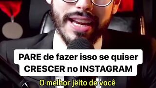 PARA DE FAZER ISSO SE QUISER CRESCER NO INSTAGRAN
