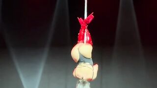 Aula de dança poledance