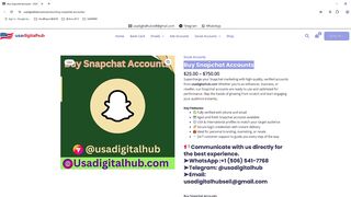 14 Best Sites To Buy Snapchat Accounts (New&Old) | USA
