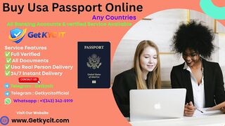 Looking to Buy, Verified Usa passport Accounts? | What You Need to Know & Instant Delivery