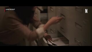CEO and secretary in a tension-filled supply room _ Love Scout Ep 2 _ Netflix