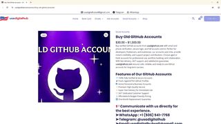 Top 03 Sites To Buy, Old Github Accounts In This Year