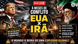 ⚠️ GUERRA EUA × IRÃ: 6 MESES DE CONFLITO — E AGORA ?
