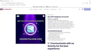 10 Best Sites to Buy Old Telegram Accounts for Bulk.....