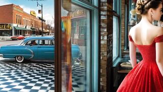 1950s Rockabilly - Invisible to her Eyes (1950s Music Video) - 1950s Dream World