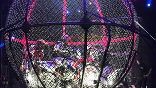 Globe of death accident/bikes