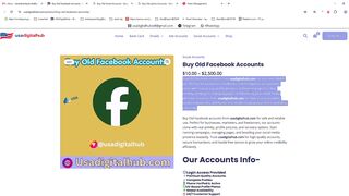 Where to Buy Old Facebook Accounts​ with Marketplace ... 2