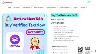 Top 17 Websites To Buy TextNow Accounts Safely