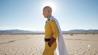 SAITAMA in the desert