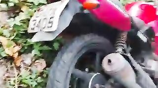 MOTO ABANDONADA