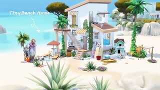 Beach TINY HOME: The Sims 4