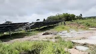 Trabalhando em Sistema Solar, Usina Fotovoltaica.