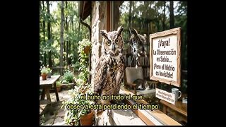 El que observa está perdiendo el  tiempo
