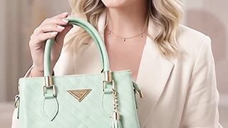 Bolsa Feminina Média Shopbag Bordada Linea