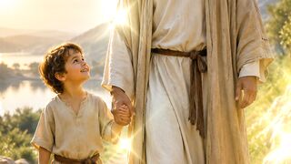 Jesus Cristo e menino