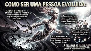 UMA PESSOA EVOLUIDA..