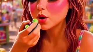 ASMR comendo jujubas