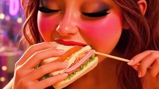 ASMR comendo salgadinhos