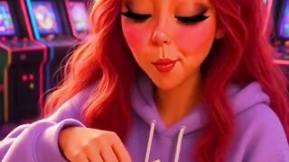 ASMR comendo bala fini tubes