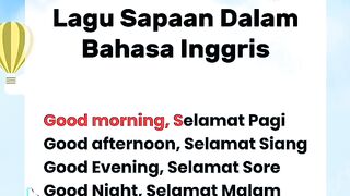 Lagu english