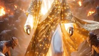 Even in the depths of Hell, every knee bows before the King.