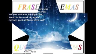 Good evening everyone, how are you? sleep well! [Message] [Quotes and Poems]