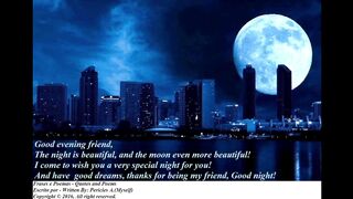 Good evening friend, Wish you a very special night! [Message] [Quotes and Poems]