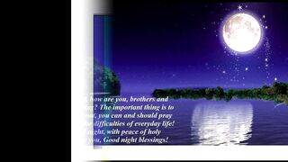 Good evening people of God, how are brothers and sisters? God keep you! [Message] [Quotes and Poems]