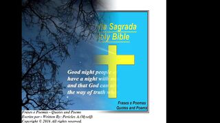 Good night people of God, have a night with light! [Message] [Quotes and Poems]